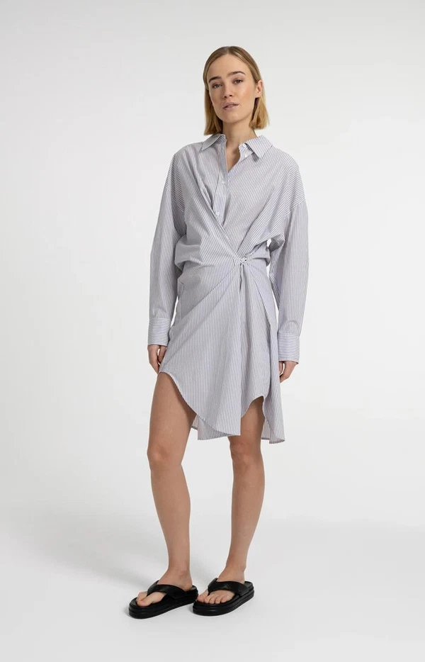 YAYA Jurk 01-601211-606 Grijs 1