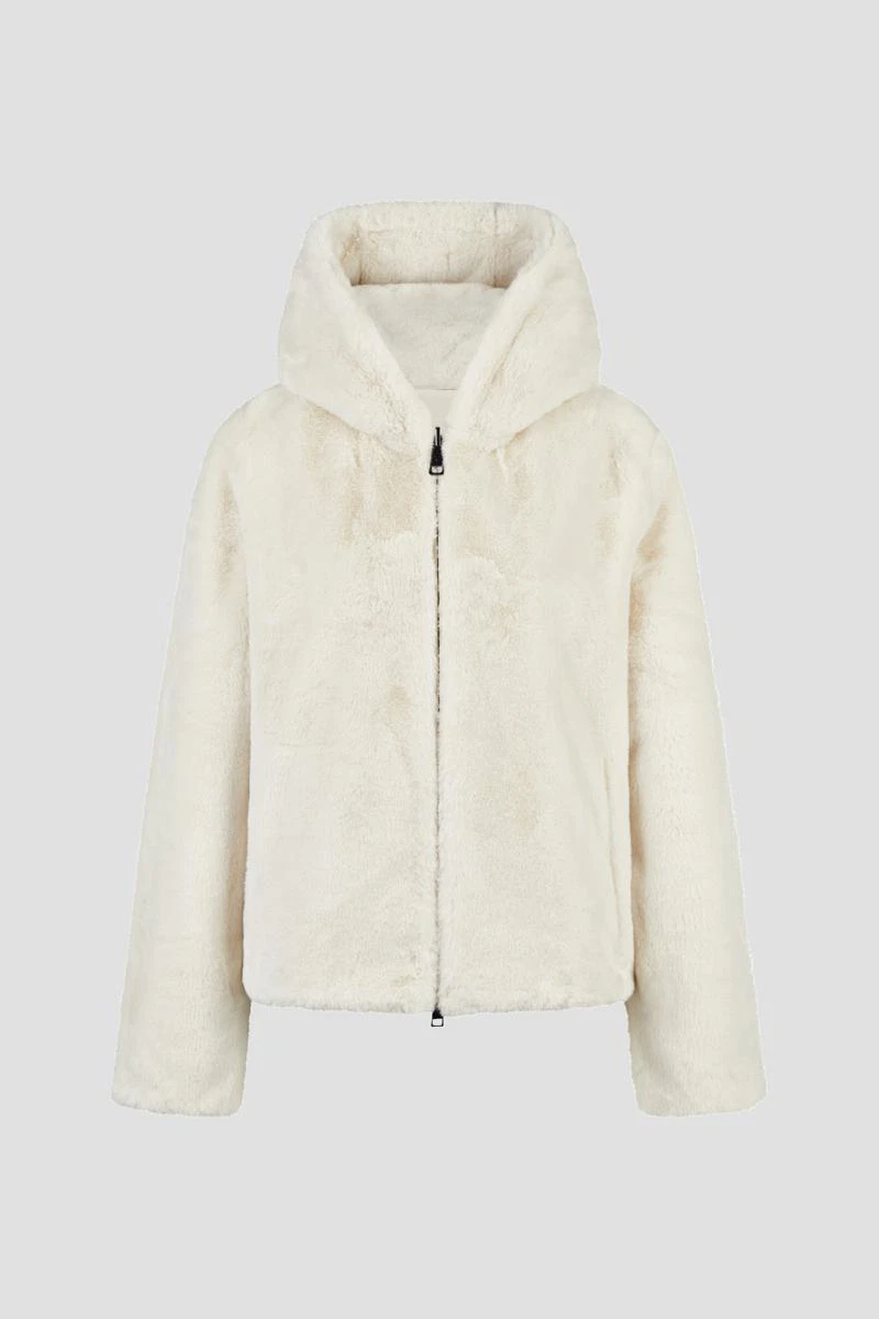 Barbara Lebek Mantel 10360062 Off-White 1