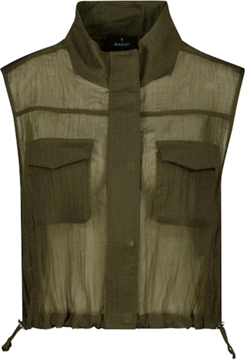 Monari Bodywarmer 410536 Groen 2