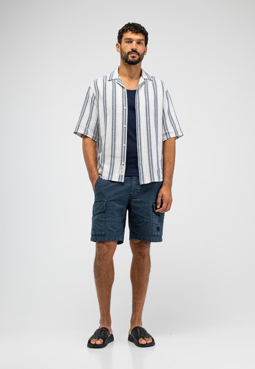 Butcher of Blue Overhemd M2614042 Blauw 3