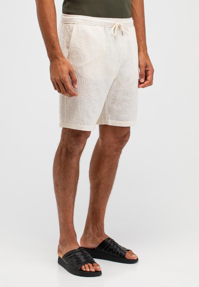 Butcher of Blue Korte Broek M2611051 Wit 5