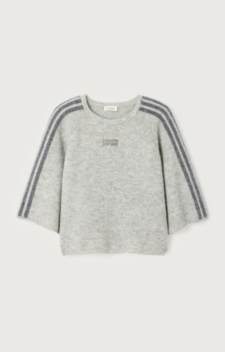 American Vintage Trui Vitow Grijs 1
