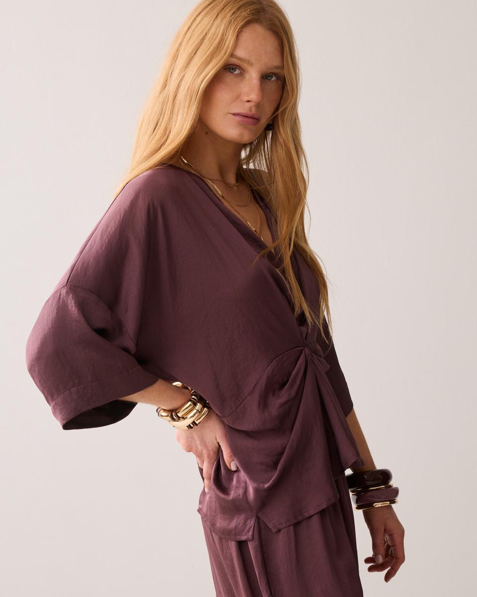 Summum Blouse 2s3506-11817 Paars 4