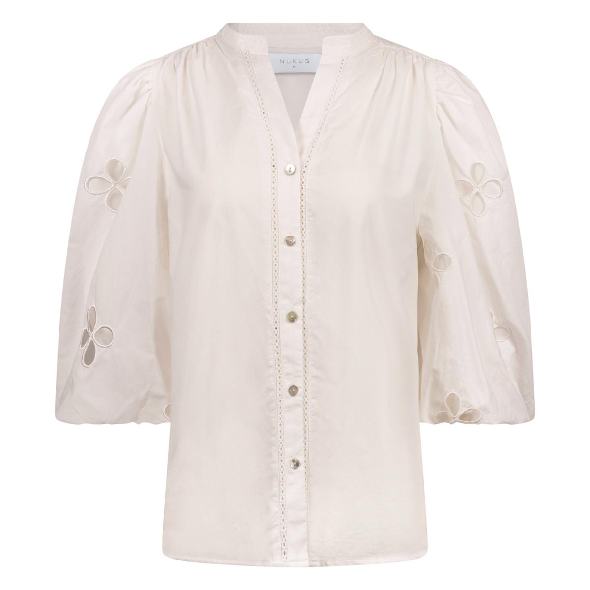NUKUS Blouse NKS02112 Off-White 1