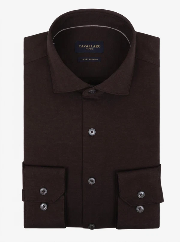 Cavallaro Overhemd 110265001 Bruin 1