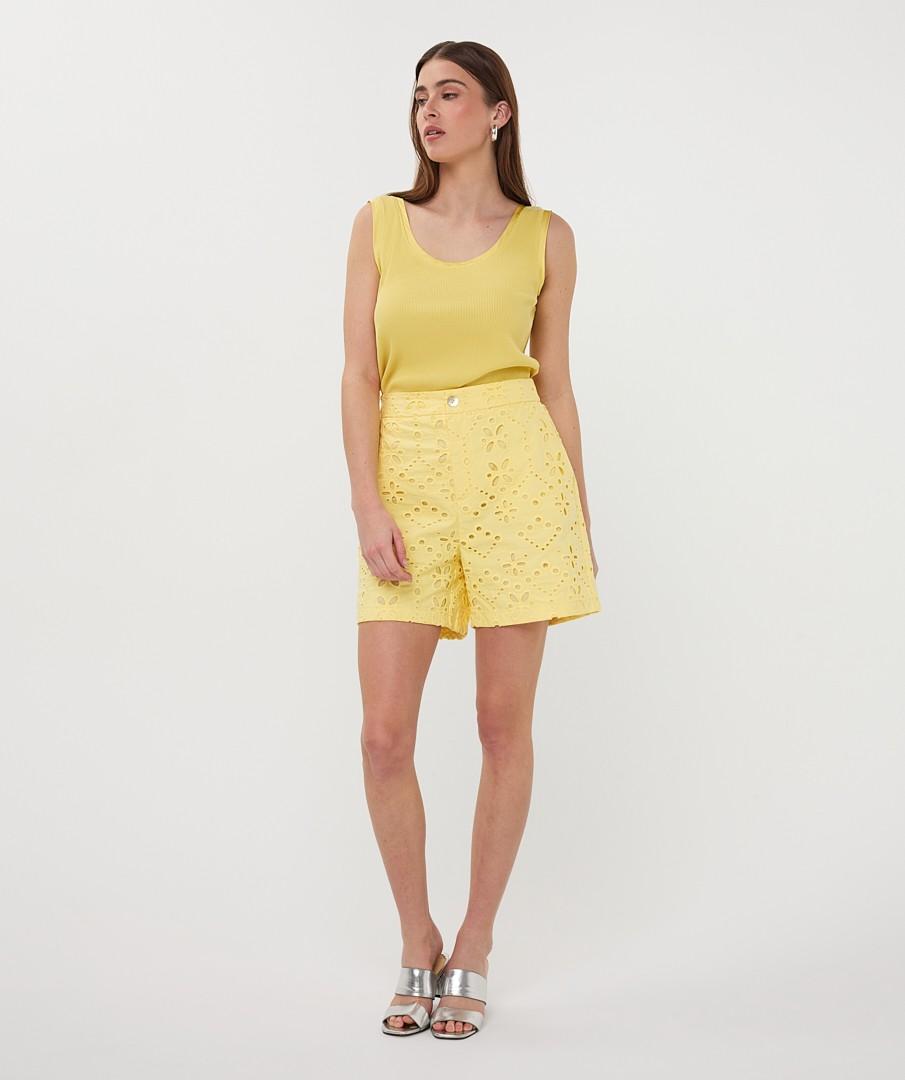 EsQualo Short HS26.28240 Geel  5