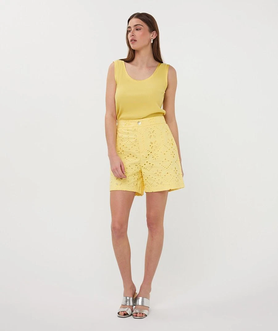 EsQualo Short HS26.28240 Geel 5
