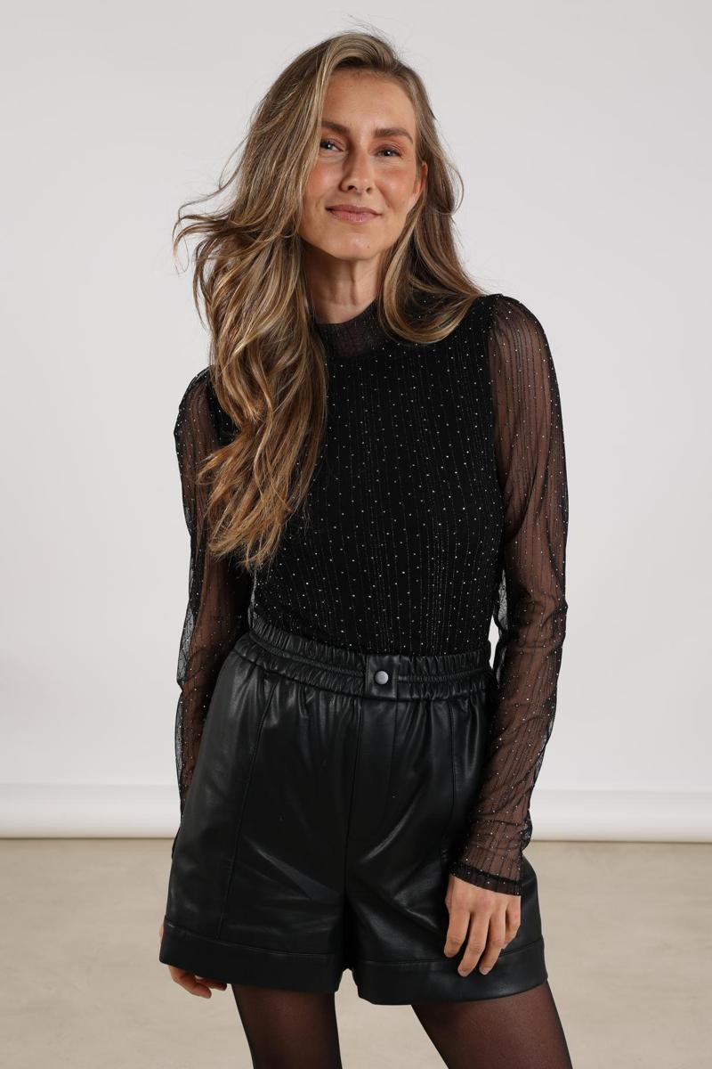 NUKUS Blouse NKF01001 Zwart 1