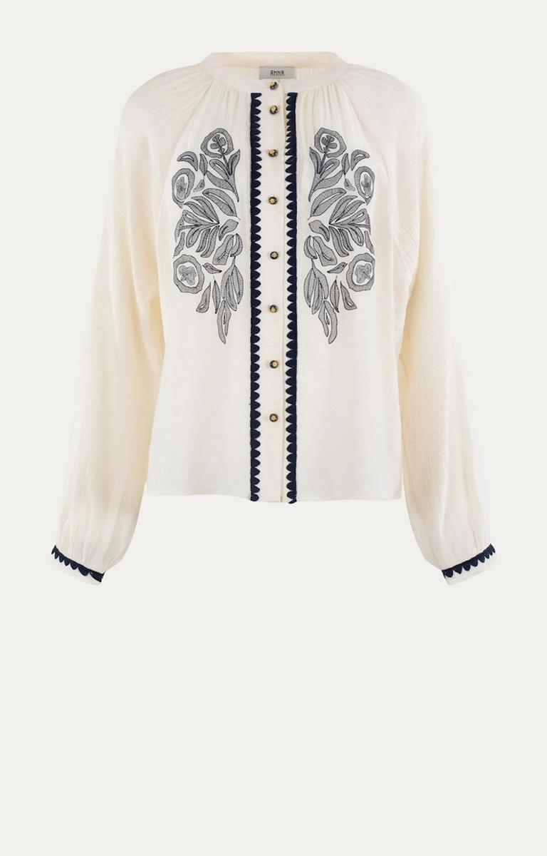 Anna Blouse 80a05-03773 Off-White 2