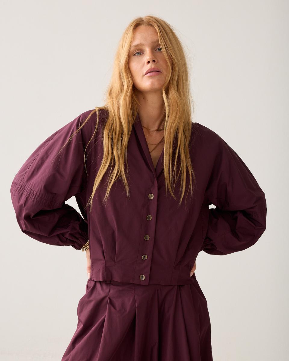 Summum Blazer 1s1333-12259 Paars 1