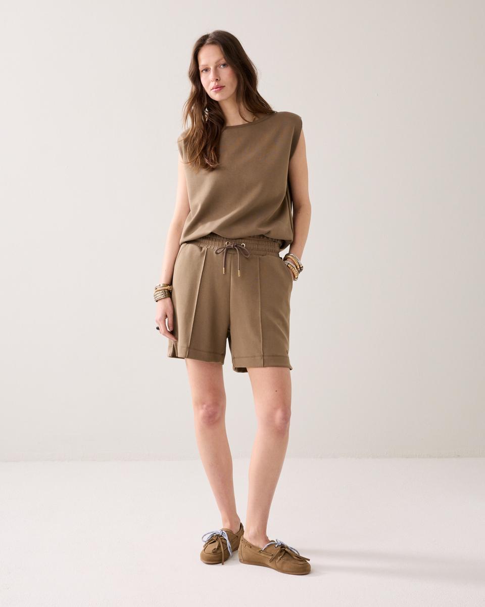 Summum Short 4s2969-30606 Taupe 2