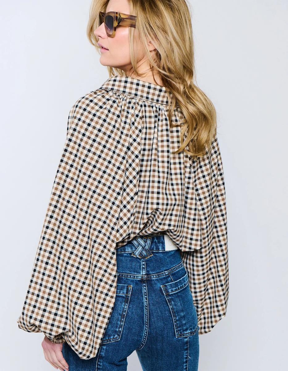 OU. Blouse Somer Bruin 3