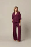 &Co Woman Blouse Marijke Paars 5