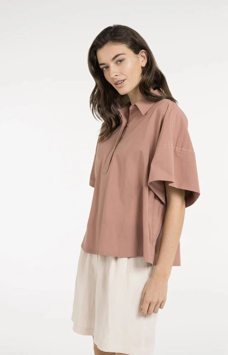 YAYA Blouse 01-201220-605 Roze 5
