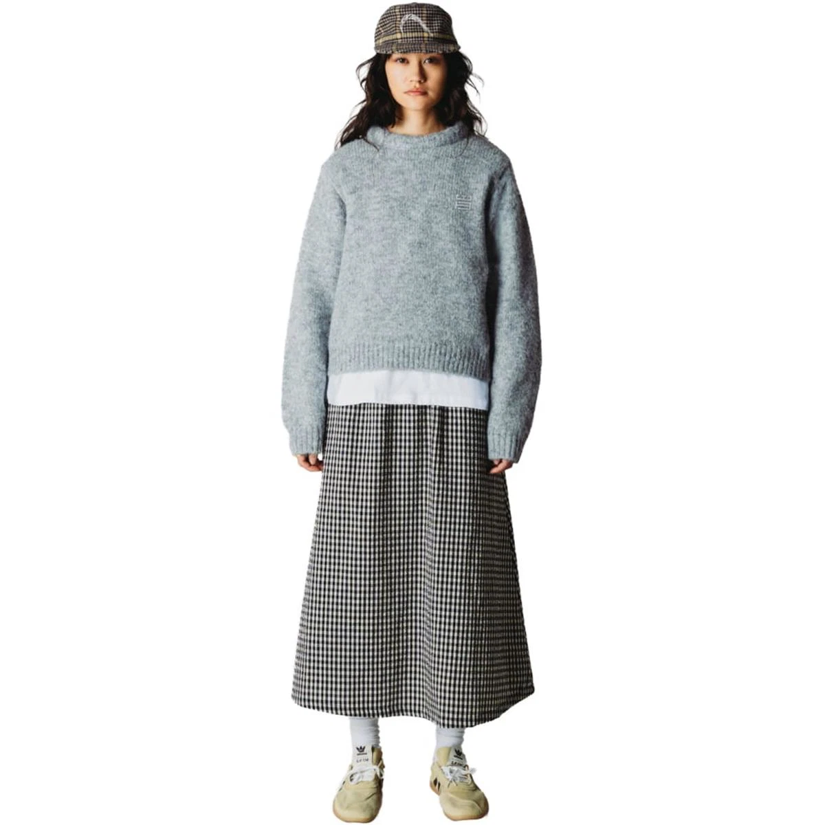 WOODBIRD Trui Hua Grijs 1