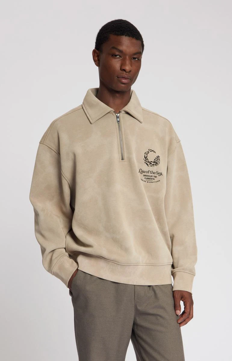 Law of the Sea Sweater North Beige 1