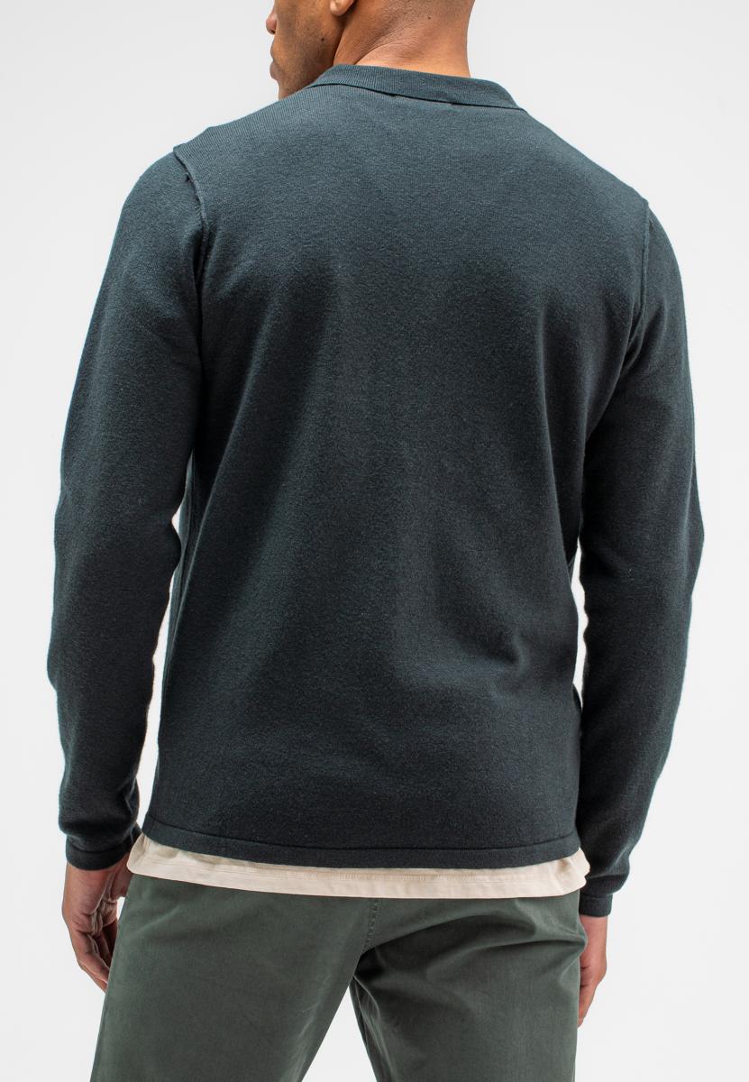 Butcher of Blue Trui Clifden Polo Groen 3