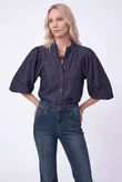 Florèz Blouse Bibi Blauw 1