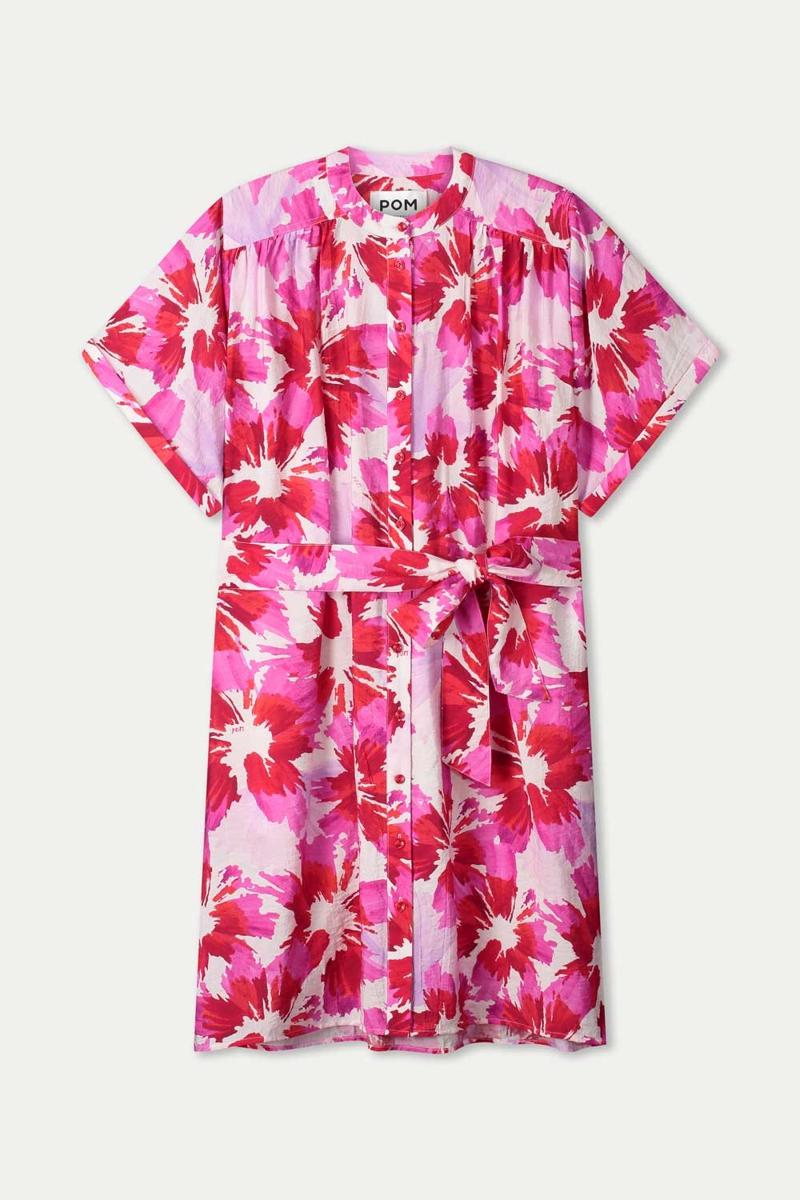 POM Amsterdam Jurk SP9590 Roze 2