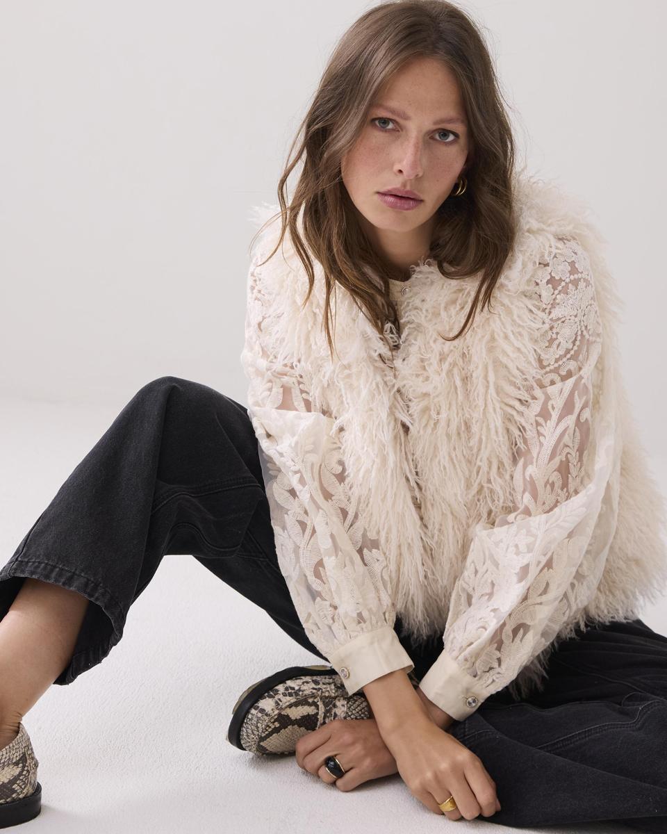 Summum Gilet 9s140-12299 Off-White 4