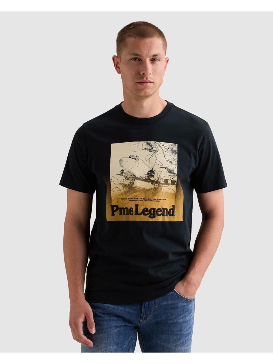 PME Legend T-Shirt PTSS2608571 Blauw 5