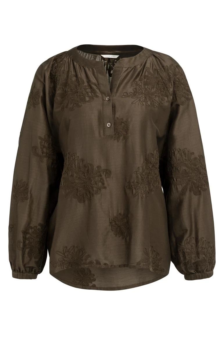 YAYA Blouse 01-201229-607 Bruin 2