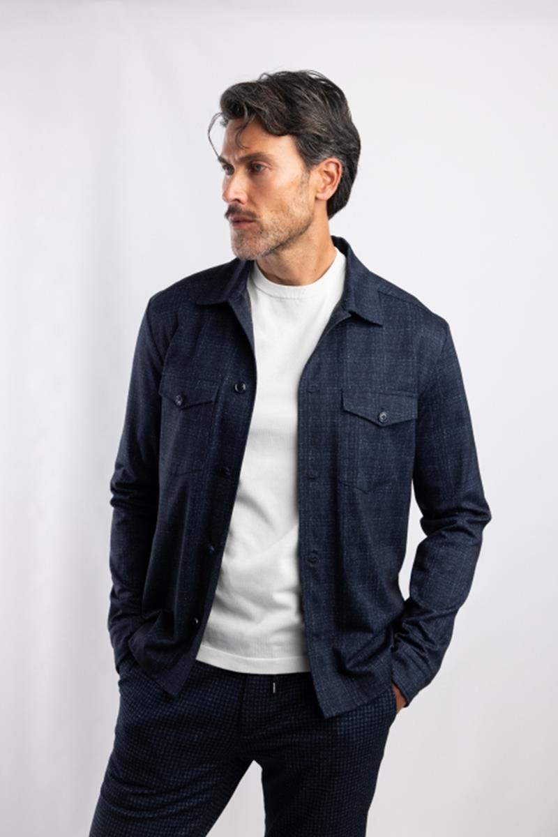 Blue Industry Overshirt NapoliW25-M2 Blauw 1