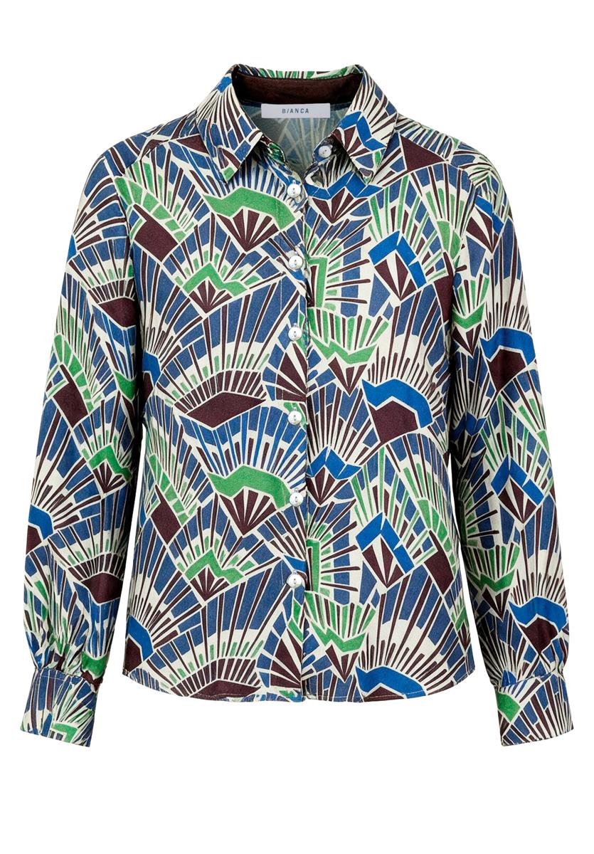 Bianca Blouse 85023 Bruin 1