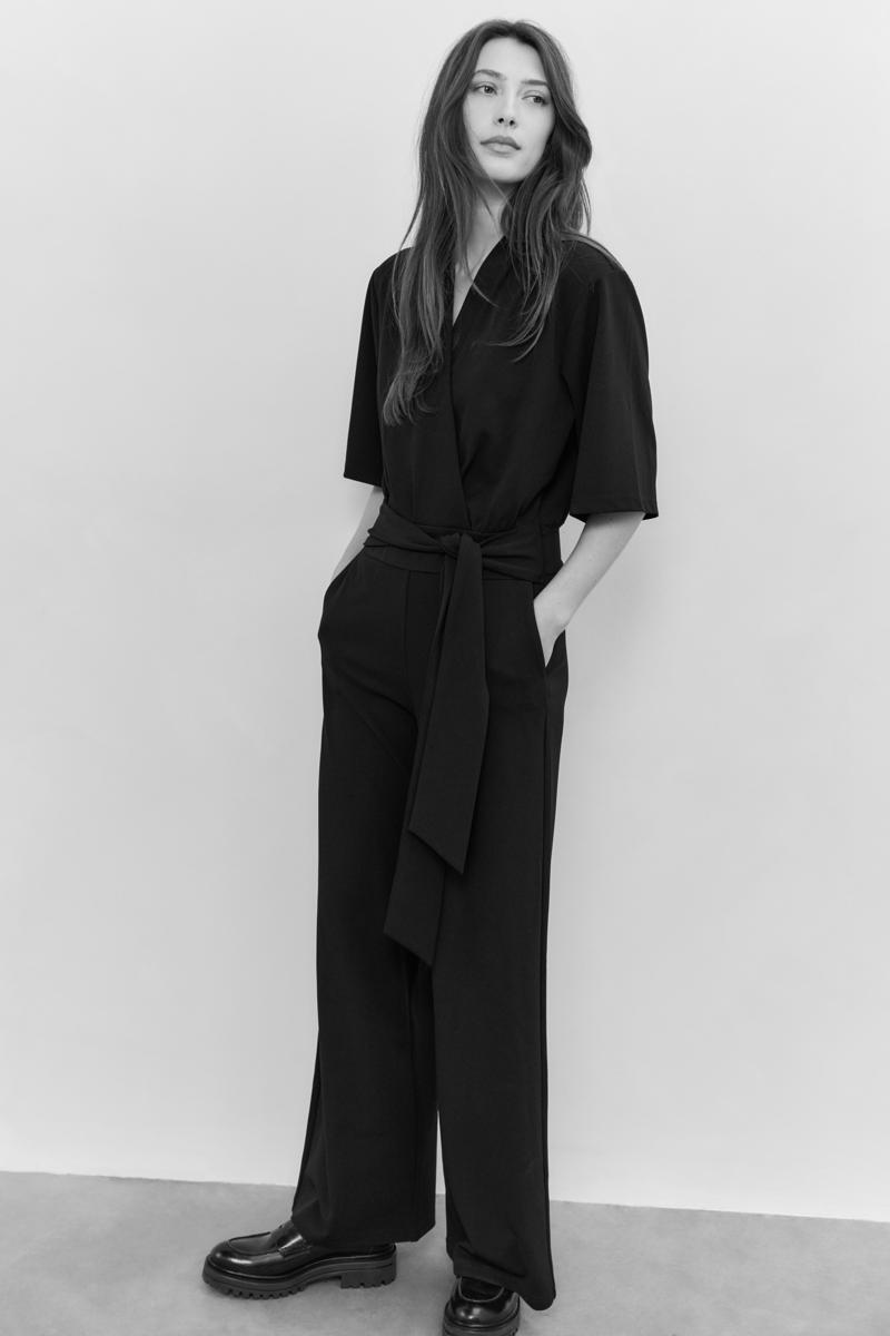 YAYA Jumpsuit 01-349023-511 Zwart 5