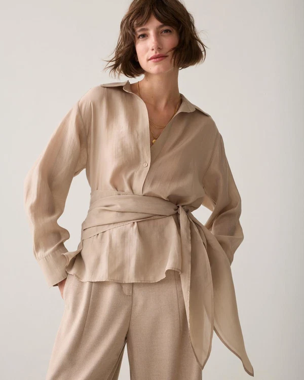 Summum Blouse 2s3521-12492 Beige 1