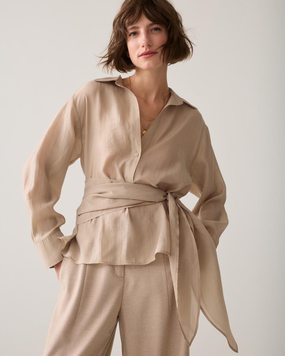 Summum Blouse 2s3521-12492 Beige 1