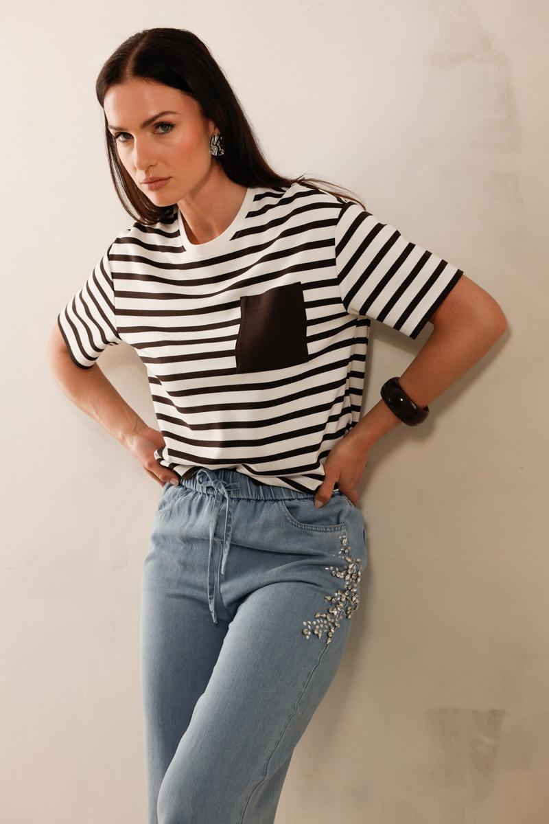Monari T-Shirt 410805 Bruin 6