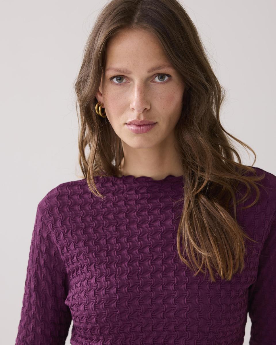 Summum T-Shirt 3s5166-30721 Paars 5