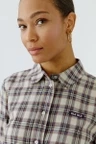 Oui Blouse 0100416 Bruin 4