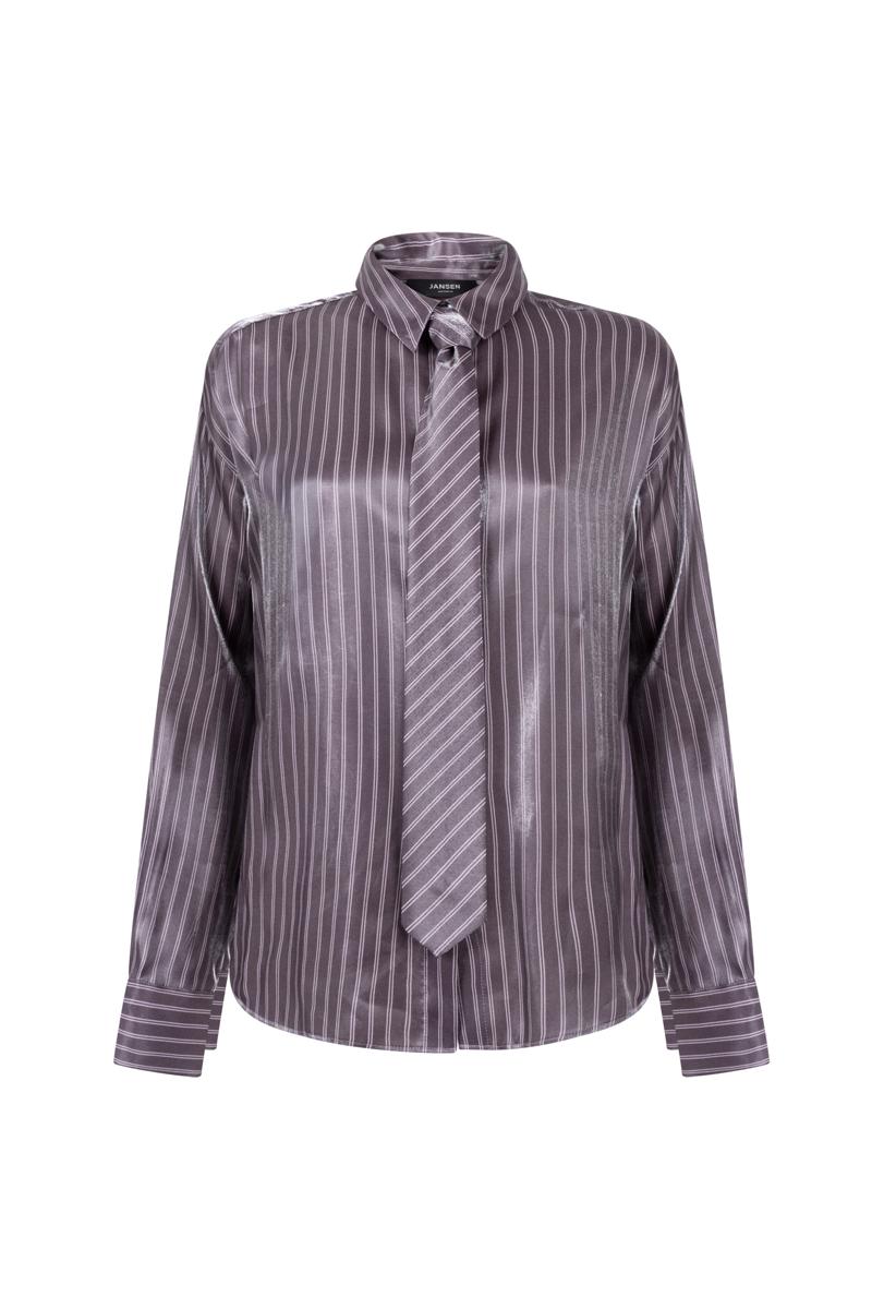 Jansen Amsterdam Blouse Inge Paars 2