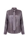 Jansen Amsterdam Blouse Inge Paars 2
