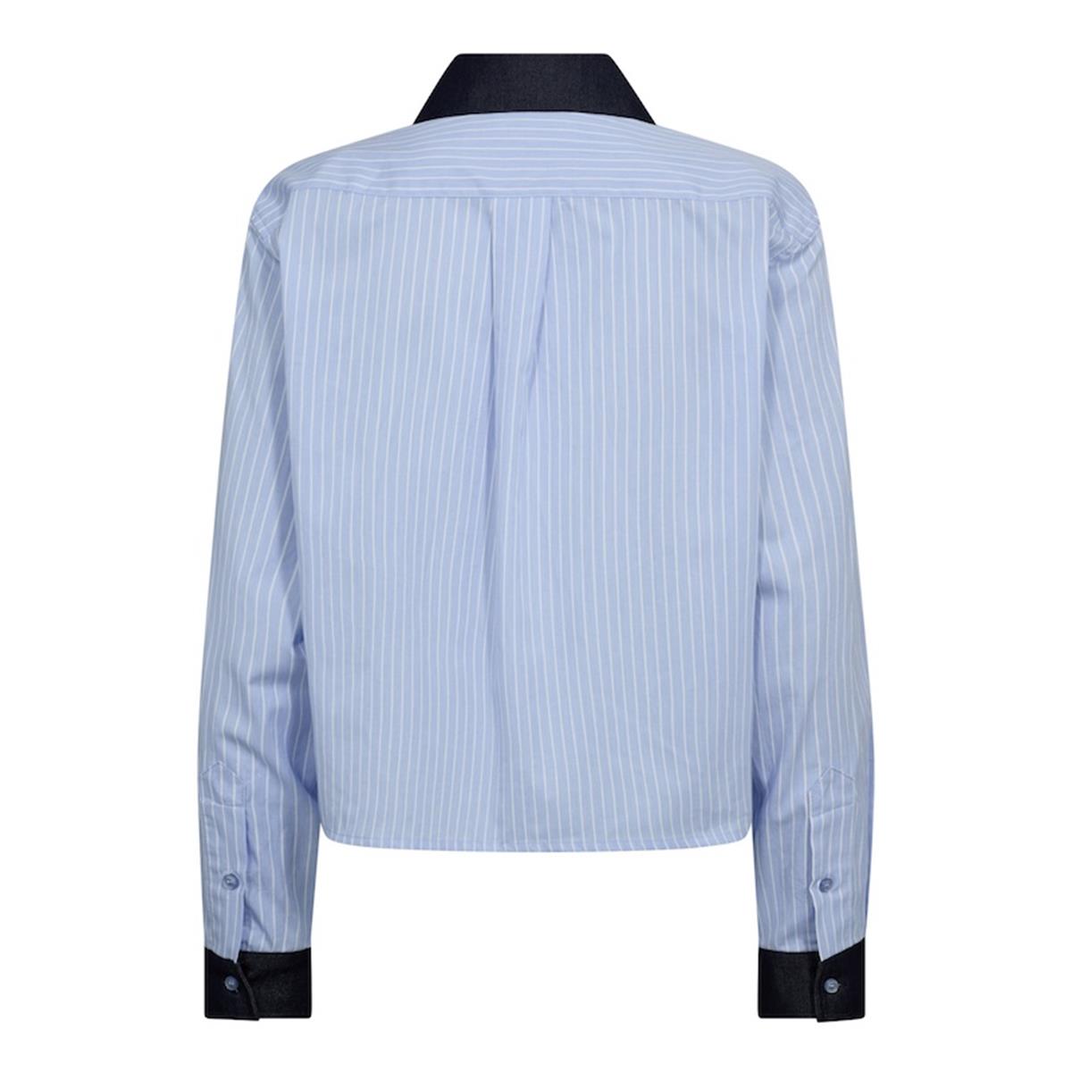 Co'Couture Blouse Nelson Blauw 2