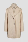 Barbara Lebek Mantel 10180062 Beige 1