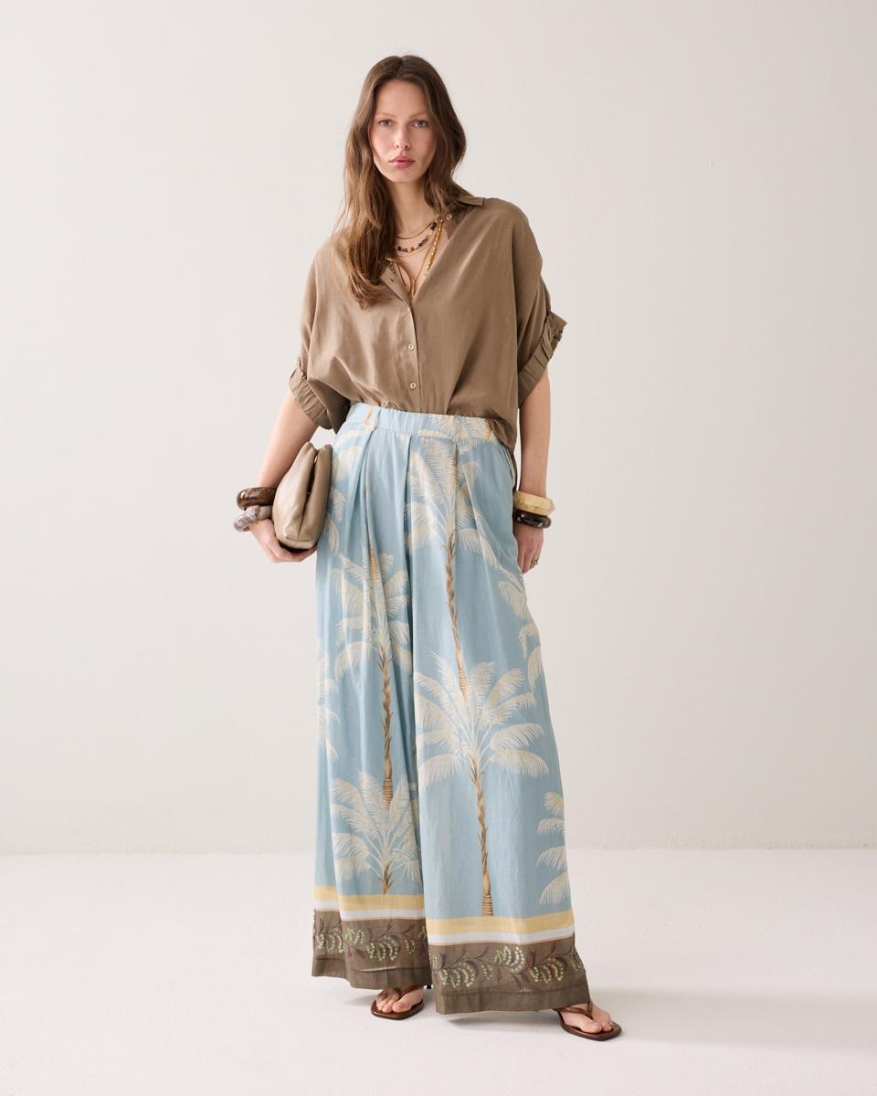 Summum Pantalon 4s2993-12457 Blauw 1