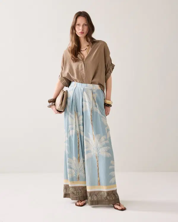 Summum Pantalon 4s2993-12457 Blauw 1
