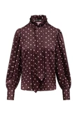 Label DOT Blouse 2621036 Paars 3
