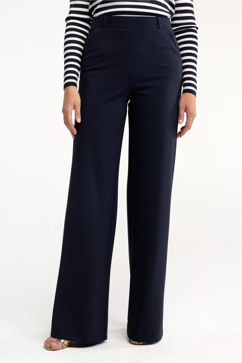 Studio Anneloes Studio Anneloes Pantalon Lexie LONG bonded Blauw 5