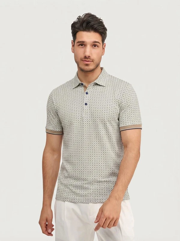 Blue Industry Polo KBIS26-M32 Taupe 1