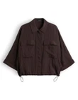 OPUS Blouse Fropa Bruin 2