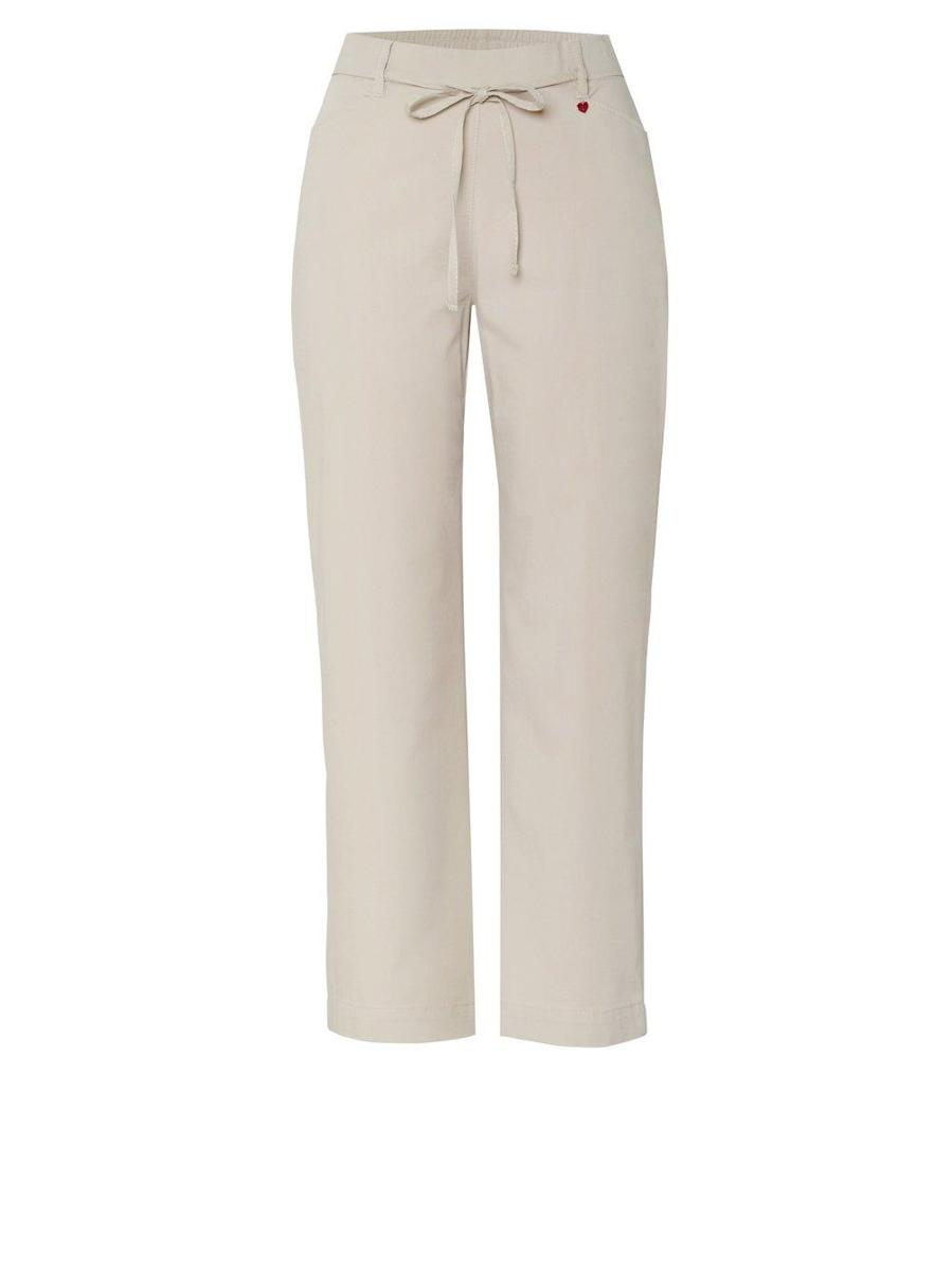 TONI Pantalon Scarlet Wide Leg 6/8 21-18/2243-31 Beige 2
