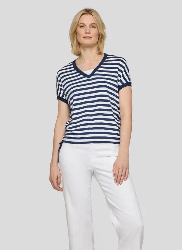 Rabe T-Shirt 56-121375 Blauw 1
