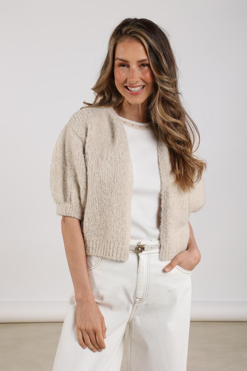 NUKUS Vest Jip Beige 1