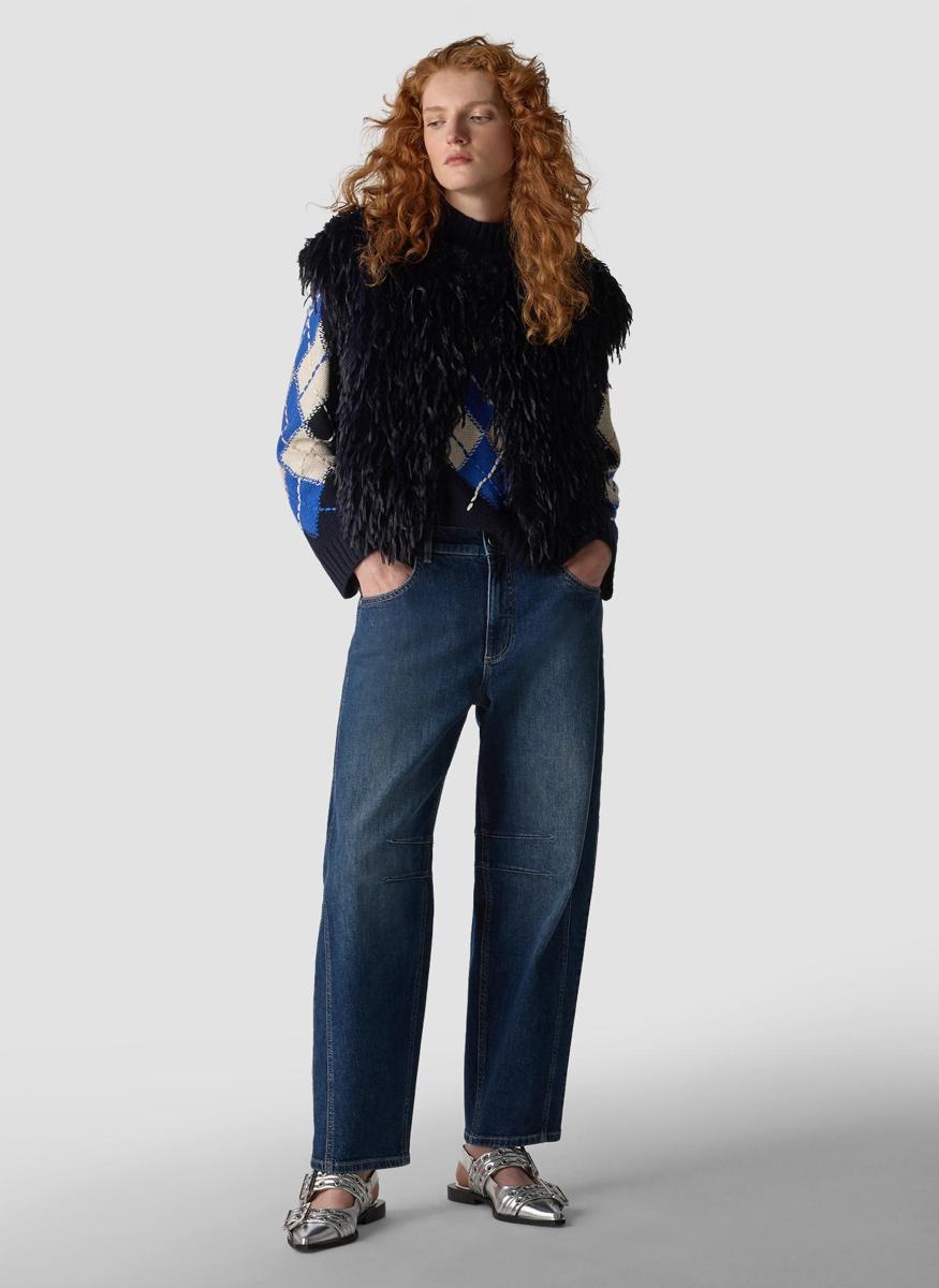 Le Comte Vest 55-631070 Blauw 1