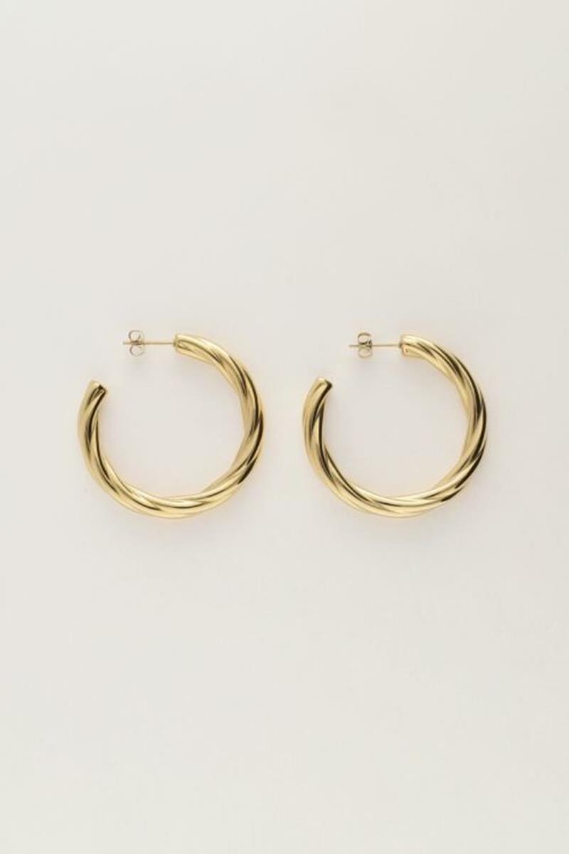My Jewellery Oorbellen MJ07383 Goud 1