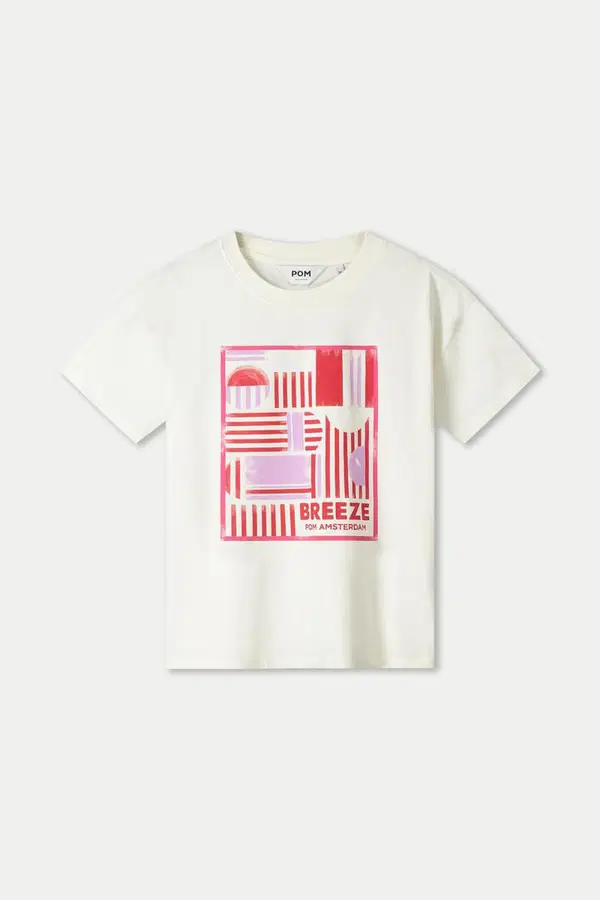 POM Amsterdam T-Shirt SP9574 Wit 1